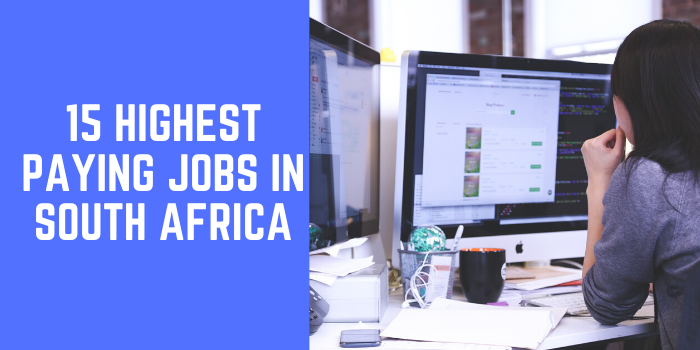 20 Highest Paying Jobs in South Africa 2021 | MyJobMag